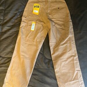 Carhartt Men's Brown Work Pants 34x34